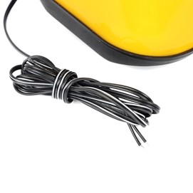 Kogut, lampa, szpakówka TAXI LED na magnez, żółta