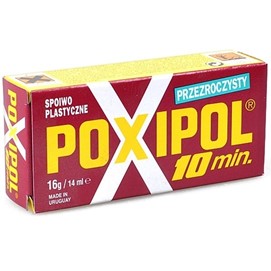 Klej dwuskładnikowy POXIPOL 14ml (przezroczysty)