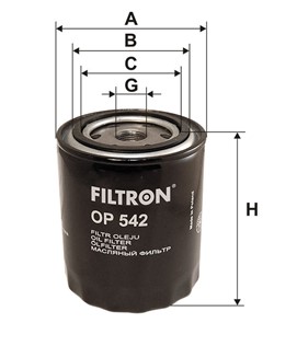 Filtr oleju FILTRON OP 542