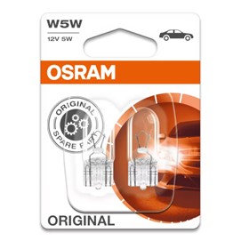 Żarówki W5W OSRAM Original T10 W2.1x9.5d 12V 5W