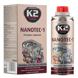 Dodatek do oleju i paliwa K2 Nanotec 250ml (redukuje tarcie)