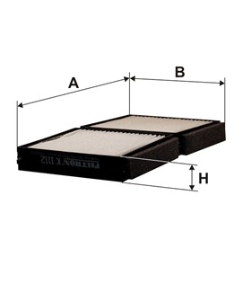 Filtr kabinowy FILTRON K 1112-2X