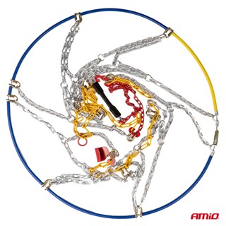 Łańcuchy śniegowe na koła AMiO KN-60 12mm do opon 190/65 x 340