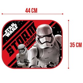 Osłonki przeciwsłoneczne na szyby DISNEY Star Wars First Order 44x35cm