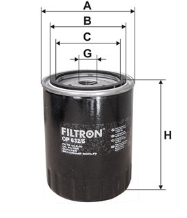 Filtr oleju FILTRON OP 632/5