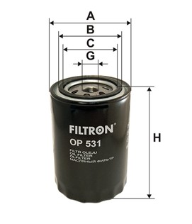 Filtr oleju FILTRON OP 531
