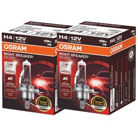 Żarówki H4 OSRAM Night Breaker Silver 12V 60/55W