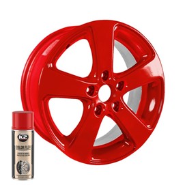 Guma w sprayu K2 Color Flex 400ml (czerwony)