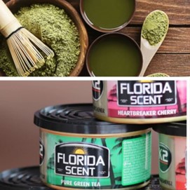 Zapach do samochodu K2 Florida Scent Green Tea