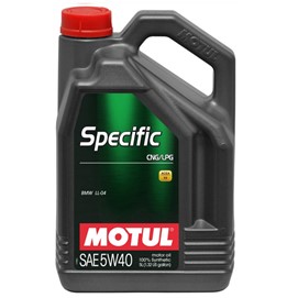 Olej 5W40 MOTUL SPECIFIC CNG/LPG 5L