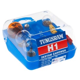 Zestaw żarówek i bezpieczników TUNGSRAM H1 (10 elementów)