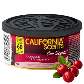 Zapach do samochodu CALIFORNIA CAR SCENTS Concord Cranberry (żurawina)