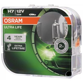 Żarówki H7 OSRAM Ultra Life 12V 55W