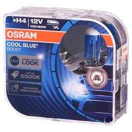 Żarówki H4 OSRAM Cool Blue Boost 12V 100/90W (5500K)