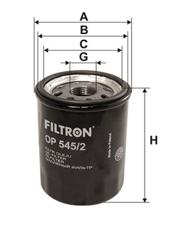 Filtr oleju FILTRON OP 545/2
